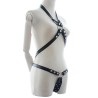 Power Body Harness With Chastity Belt