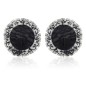 Black Nipple Pasties with Lace Overlay