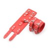 Pin Buckle Double Belt Wrist &amp; Ankle Restraints Cuffs