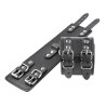 Pin Buckle Double Belt Wrist &amp; Ankle Restraints Cuffs