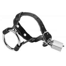 Locking Cock and Ball Ring