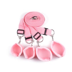 Bed Bondage Restraint Kit - Villus Cuffs
