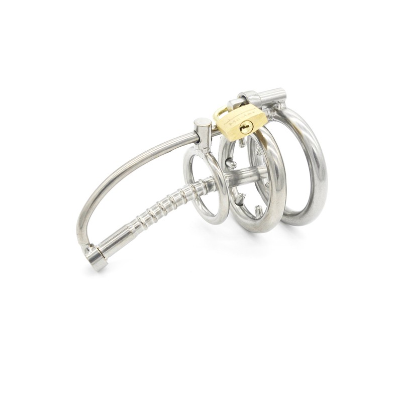 Points of Intrigue Locking Penis Plug Chastity