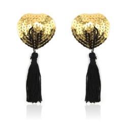 Heart Shaped Sequin Pasties
