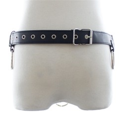 Waist Harness with Cock Ring And Plug