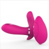 Heating Passionate Harness Vibrator