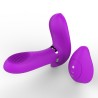 Heating Passionate Harness Vibrator