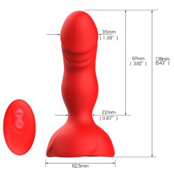 Juliet Rose Anal Dildo Vibrator