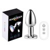 APP Smart Light Up Rainbow LED Anal Plug