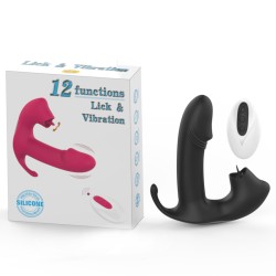 Licking Strap-on Dildo