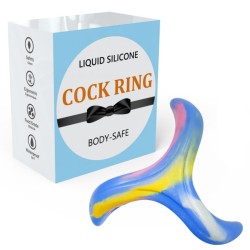 Whirlwind Silicone Cock Ring