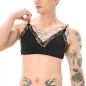 New Gay Bowknot Lace Bra Sexy Underwear