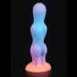 Luminous Mixed Color Anal Dildo
