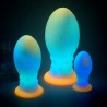 Luminous Silica gel Butt Plug
