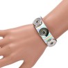 Button Lock Bracelet- Laser