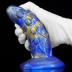 Mixed Colors Wolf Tooth Anus Dildo