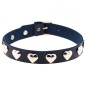 Love Heart Rivets Collar