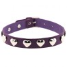 Love Heart Rivets Collar