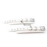 Soft Leather Elastic Sponge Cuffs - Lock