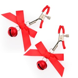 Bowknot Ring Bell Nipple Clamp