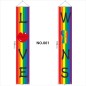 D709 Gay Pride Door Banner