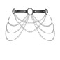 Cross Chain Tassel O Ring Waist Belt