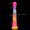 Luminous Silicone Butt Plug - 16