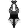 Sexy Haltered Front Hollowed-out Teddy For Women