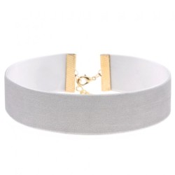 Flocked Webbing Choker