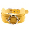 Silver O-Ring Punk Collar