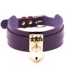 Golden Heart Lock Neck Necklace