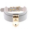 Golden Heart Lock Neck Necklace