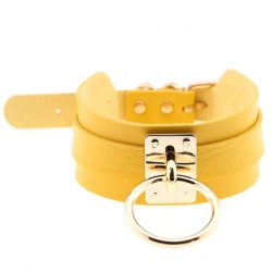 Golden O Ring Neck Necklace