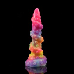 Luminous Silicone Dildo - 10