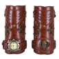 Steampunk Retro Knight Leather Arm Cuff