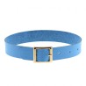 Harajuku Punk Rock Leather Collar - Golden