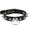 Rivet Spike Neck Strap Neck Sleeve