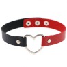 Double Color Metal Heart Collar Double Color Metal Heart Collar