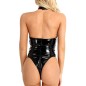 Grim Alluring Patent Leather Suit For Ladies