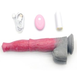 Vibration Animal Kont Silicone Dildo - 05