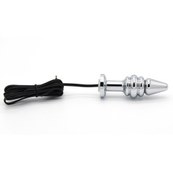 Bipolar Metal Electric Shock Butt Plug- B