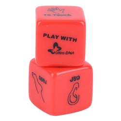 Red Acrylic Dice Game Sexy Toy