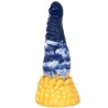 Darkblue Liquid silica gel Dildo- 10