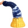 Darkblue Liquid silica gel Dildo- 10