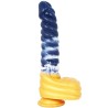 Darkblue Liquid silica gel Dildo- 09