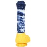 Darkblue Liquid silica gel Dildo- 08