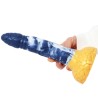 Darkblue Liquid silica gel Dildo- 07