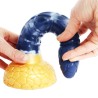 Darkblue Liquid silica gel Dildo- 07