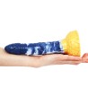 Darkblue Liquid silica gel Dildo- 07