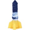 Darkblue Liquid silica gel Dildo- 05